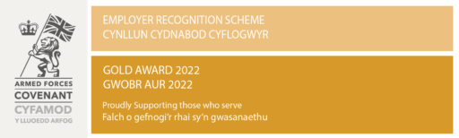 ERS Gold Banner 2022 Welsh